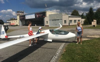 Riccardo Brigliadori ai Mondiali di Volo a Vela in Repubblica Ceca!